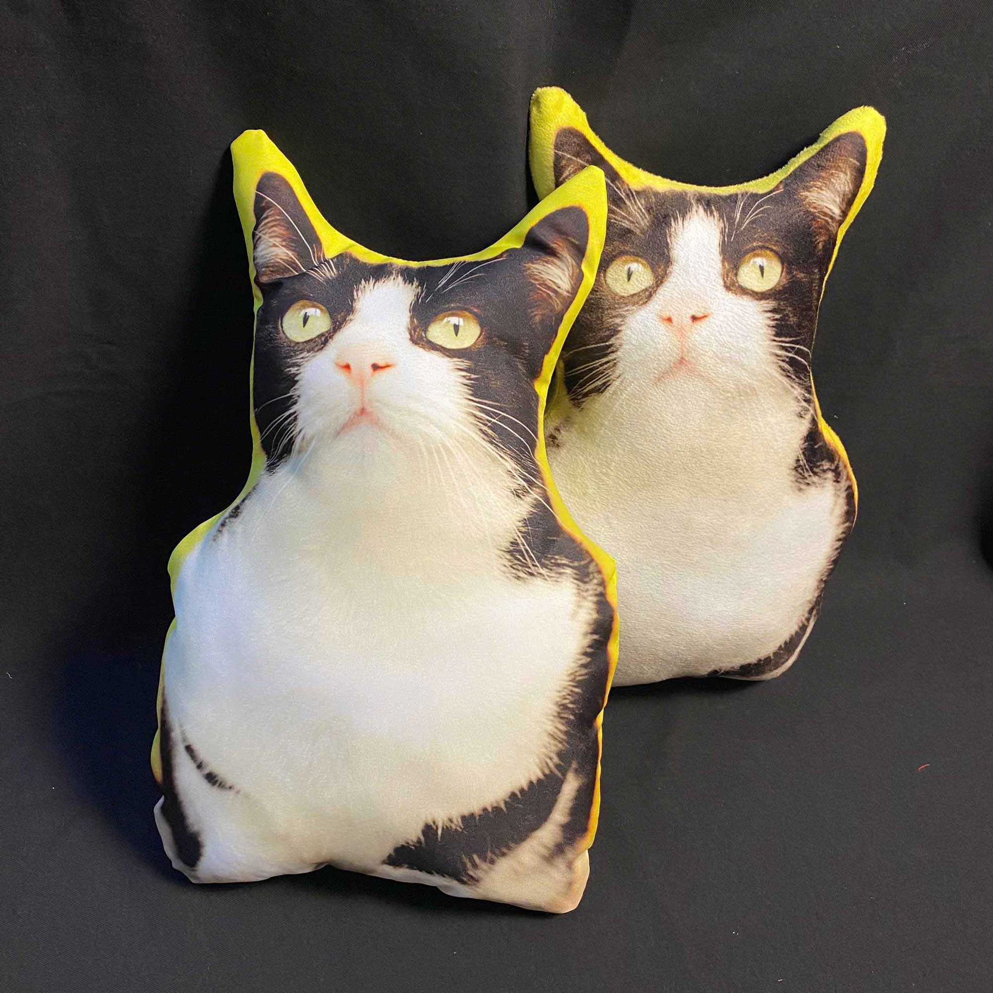 Gối in hình mèo trang trí