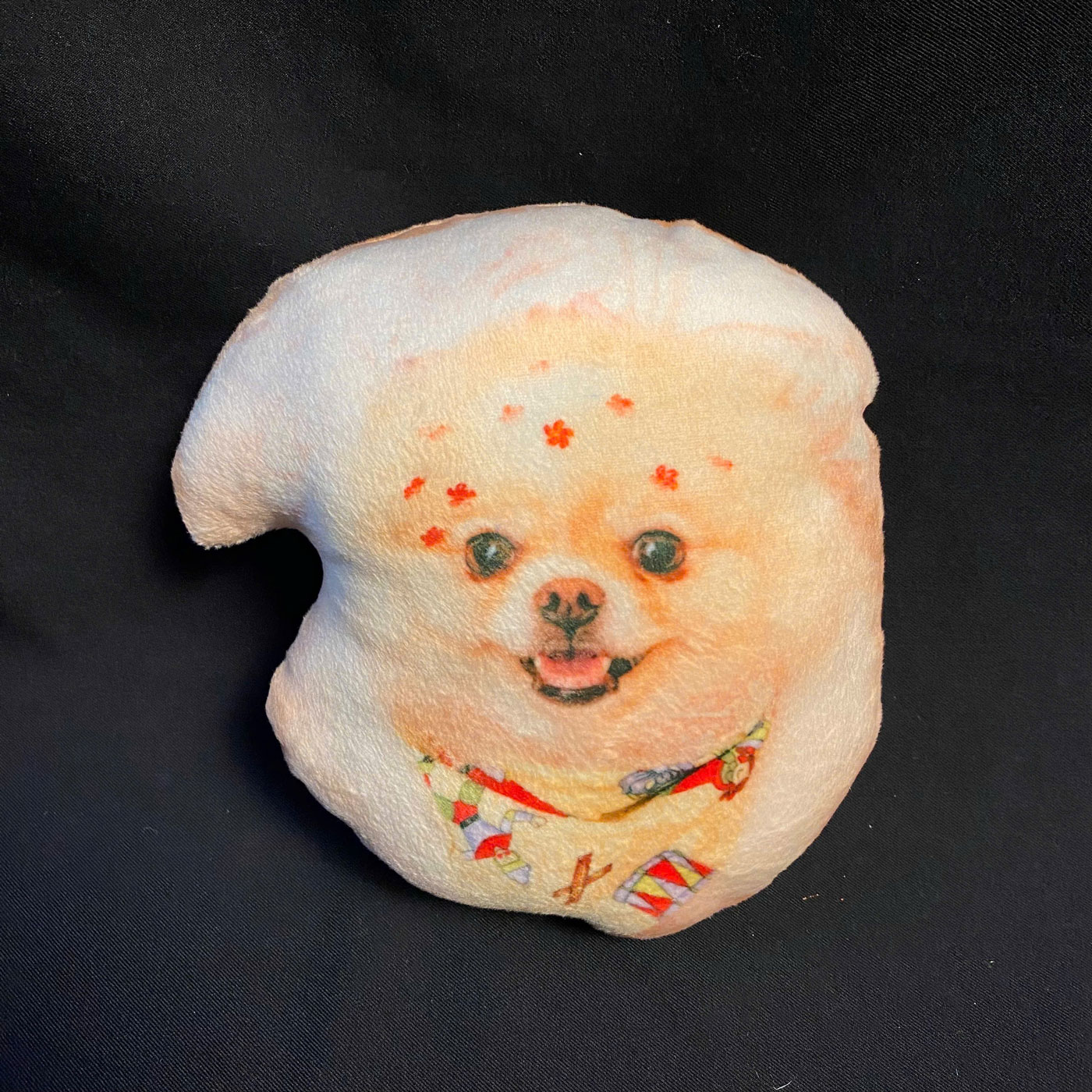 Gối in hình chó Phốc sóc