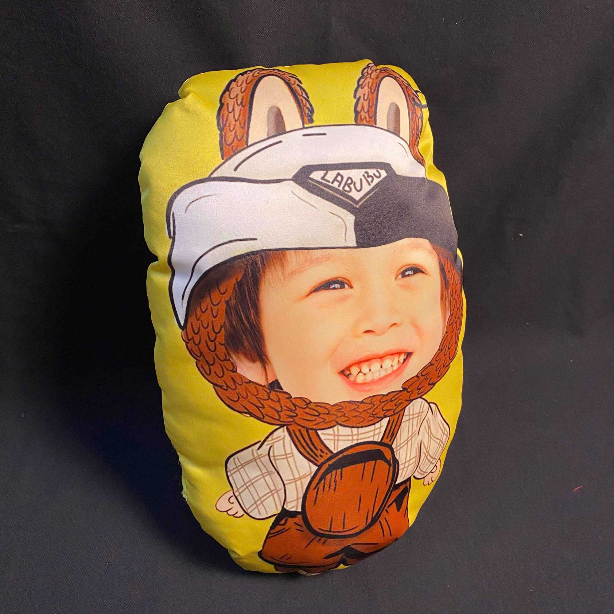 Gối chibi ghép mặt dễ thương